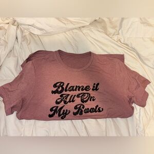 Rose Pink Graphic T-Shirt Women’s XL